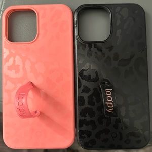 2 Leopard Loopy iPhone XS MAXX cases